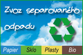 Vývozy separovaného odpadu - propagačný banner